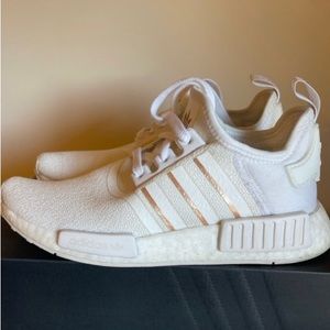NMD R1 White And Gold